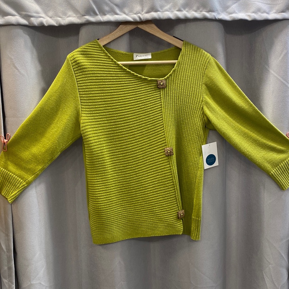 Putorti knitted 3/4 sleeve top